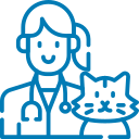 consulta auxiliar veterinario icono